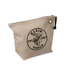 Klein 5539NAT Canvas Zipper Bag- Consumables, Natural 5539NAT
