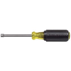 Klein 630-4MM 4 mm Cushion-Grip Nut Driver, 3in. Hollow Shaft 630-4MM