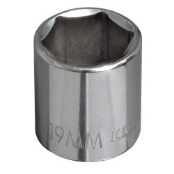 Klein 65908 8 mm Metric 6-Point Socket - 3/8in. Drive 65908