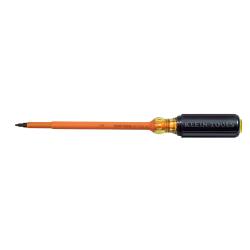 Klein 661-7-INS Insulated No. 1 Square - 7in. Screwdriver 661-7-INS