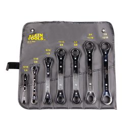 Klein 68222 7 Piece Ratcheting Box Wrench Set 68222