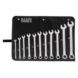 Klein 68502 11 Piece Metric Combination Wrench Set 68502