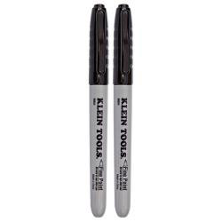 Klein 98554 Fine Point Permanent Markers, Pk 2 98554