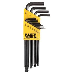 Klein BLK12 L Style Ball End Hex Key Caddy Set 12 Pc BLK12