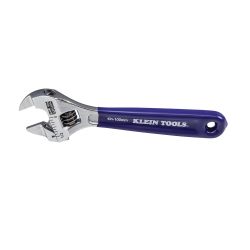 Klein D86932 Slim-Jaw Adjustable Wrench, 4in. D86932