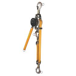 Klein KN1500PEXH Web-Strap Ratchet Hoist with Hot Rings KN1500PEXH