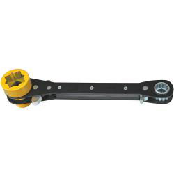 Klein KT155HD 5-in-1 Heavy Duty Lineman's Wrench KT155HD