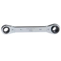 Klein KT223X4 Lineman's Ratcheting 4-in-1 Box Wrench KT223X4