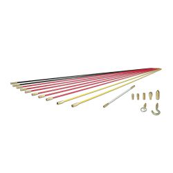 Klein SRS56980 Deluxe Fish Rod Set, 33', 19 Pieces SRS56980