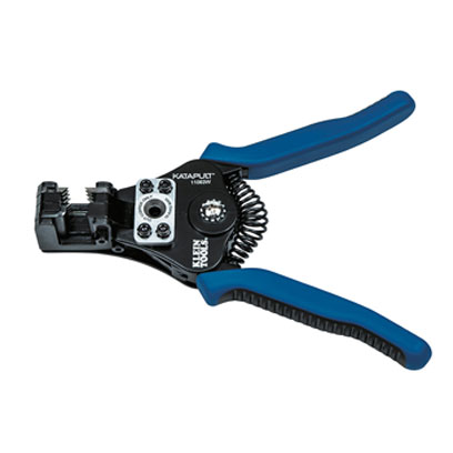 Klein 11063W Katapult Single Action Wire Stripper and Cutter for 8-22 AWG Wire 11063W