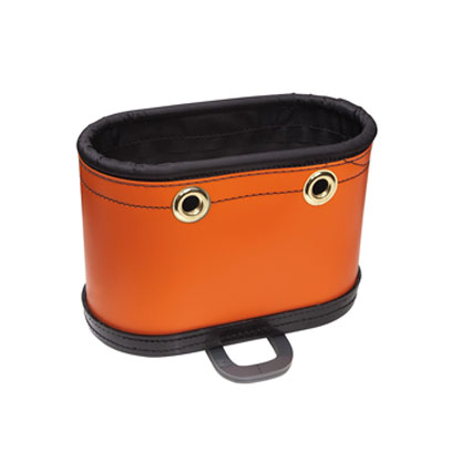 Klein 5144BHB Hard-Body Oval Canvas Bucket with Kickstand 5144BHB