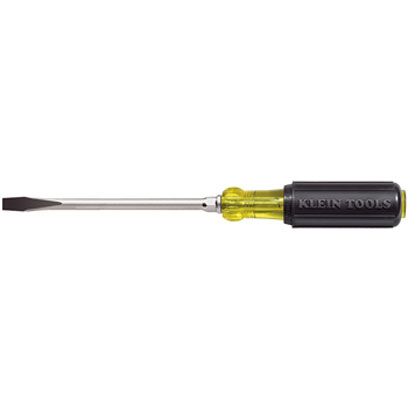 Klein 602-8 3/8 in. Keystone-Tip Screwdriver 8 in. Heavy-Duty Round-Shank KLE-602 8