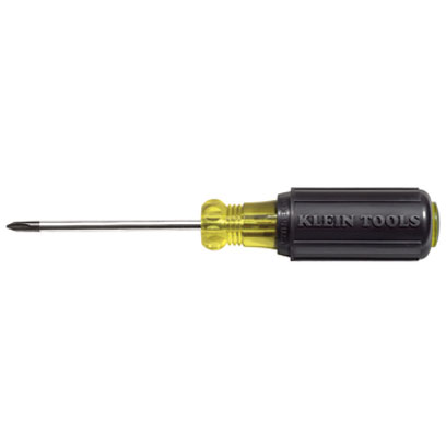 Klein 603-3 No. 1 Phillips Screwdriver 3 in. Round-Shank KLE-603 3