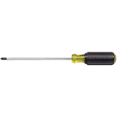 Klein 603-6 No. 3 Phillips Screwdriver 6 in. Round-Shank KLE-603 6