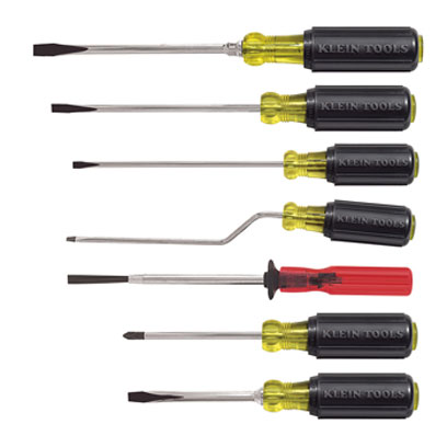 Klein 85077 7 Piece Multiple-Application Screwdriver Set 85077