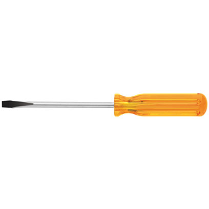 Klein BD144 1/4 in. Keystone-Tip Screwdriver 4 in. Round-Shank BD144