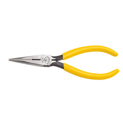 Klein D203-7 7 in. Standard Long-Nose Pliers Side-Cutting KLE-D203 7