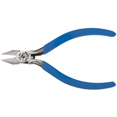 Klein D244-5C 5 in. Electronics Diagonal-Cutting Pointed Nose, Narrow Jaws D244-5C