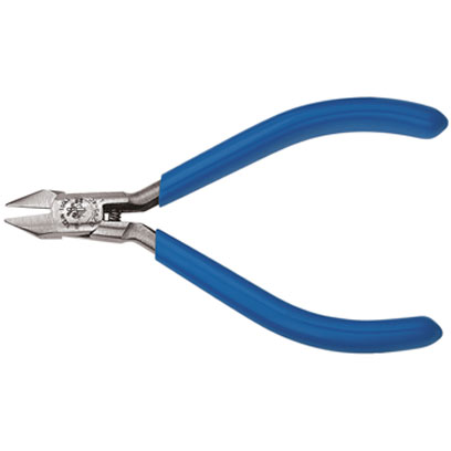 Klein D295-4C 4 in. Midget Diagonal-Cutting Pliers Tapered Nose, Midget Jaws D295-4C