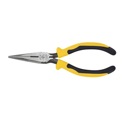Klein J203-6 Journeyman Standard Long-Nose, Side-Cutting Pliers J203-6