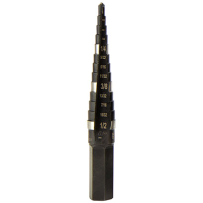 Klein KTSB01 Step Drill Bit No. 1 Double-Fluted KTSB01