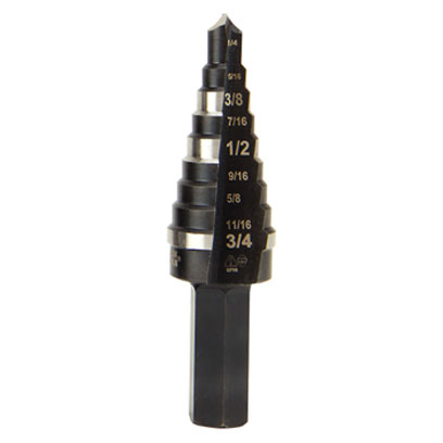 Klein KTSB03 Step Drill Bit No. 3 Double-Fluted KTSB03