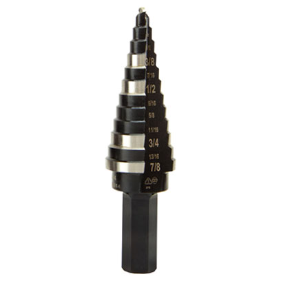 Klein KTSB14 Step Drill Bit No. 14 Double-Fluted KTSB14