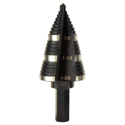 Klein KTSB15 Step Drill Bit No. 15 Double-Fluted KTSB15