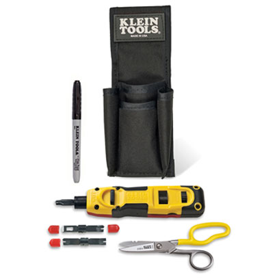 Klein VDV027-813 LAN Installer Starter Kit- Punchdown VDV027-813