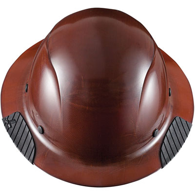 Lift Safety HDF-15NG Dax Full Brim Hard Hat Fiber Resin - Brown HDF-15NG BROWN