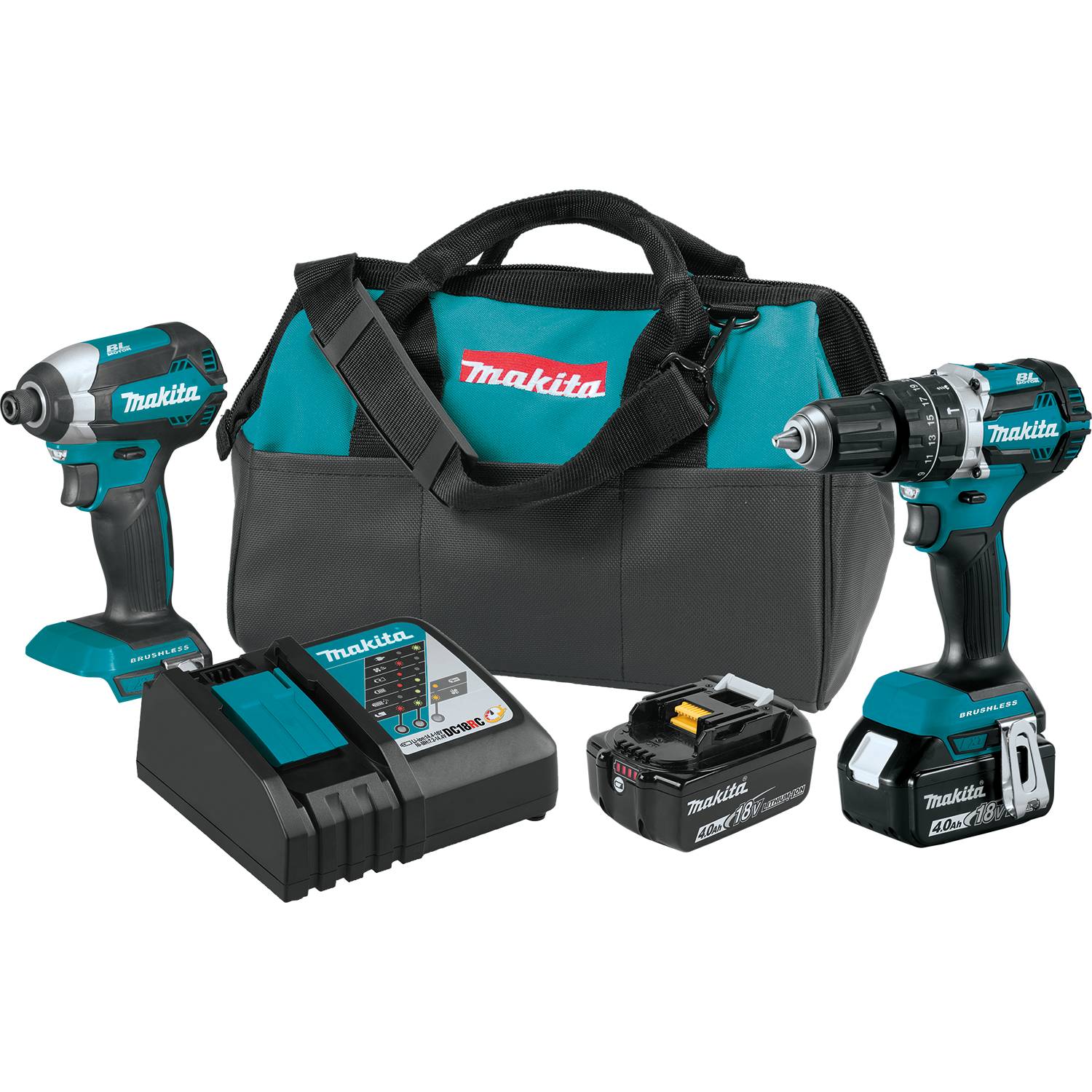  Makita 18V LXT® BL 2 Pc. Combo Kit XT269M