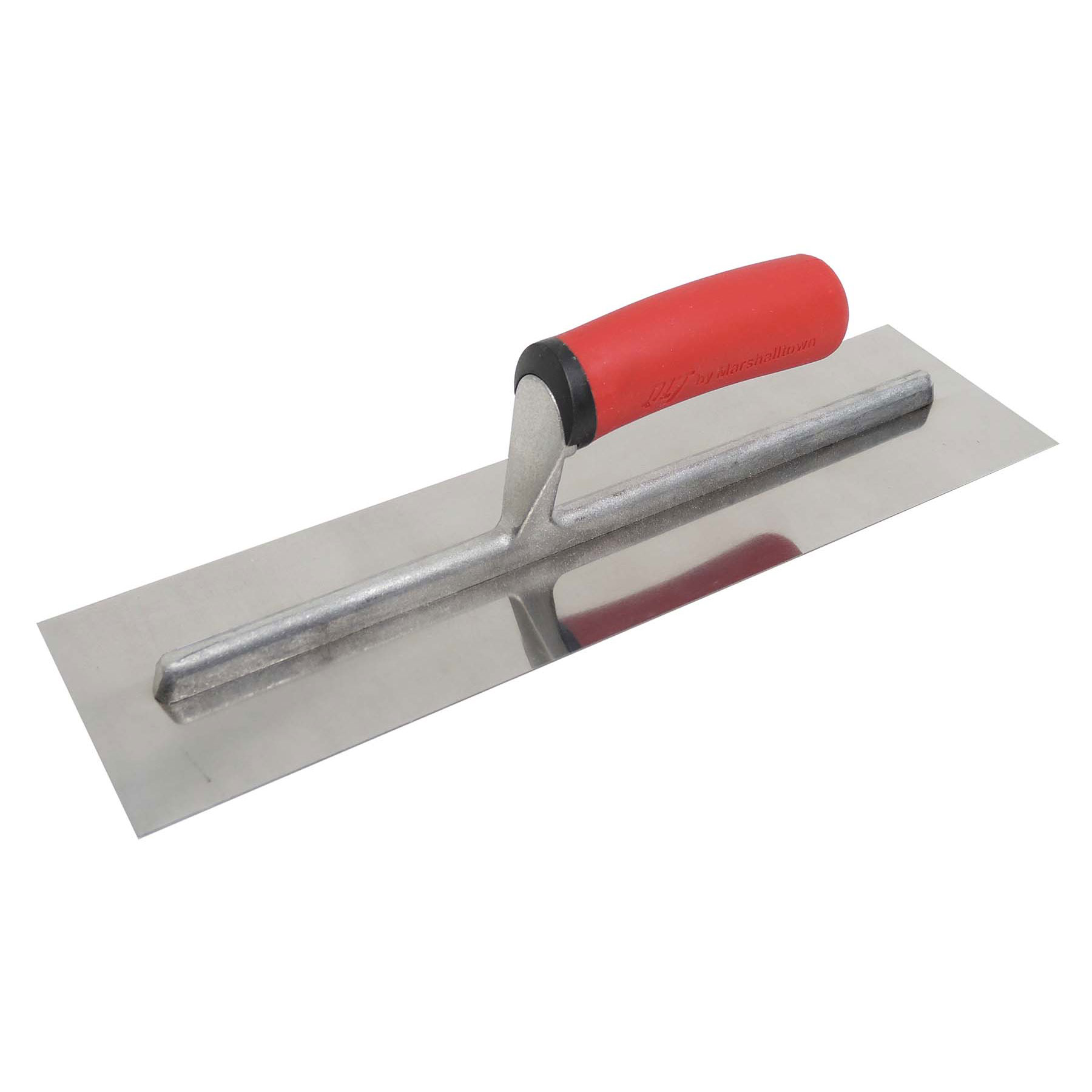 Marshalltown FT144SS 14in x 4in Stainless Finishing Trowel with Soft Grip FT144SS