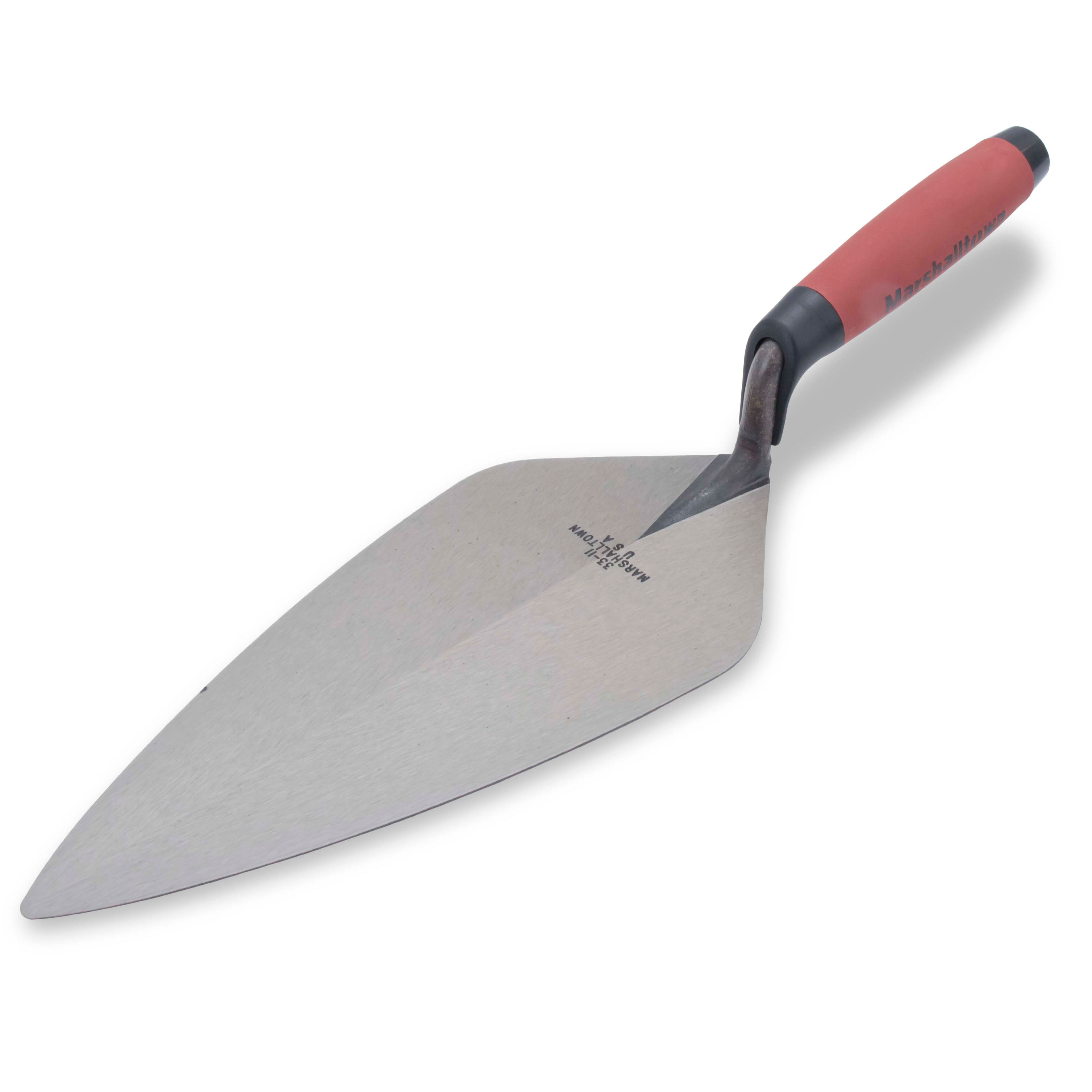 Marshalltown 33 11FG 11in. Brick Trowel London Pattern with DuraSoft Handle MAT-33 11FG