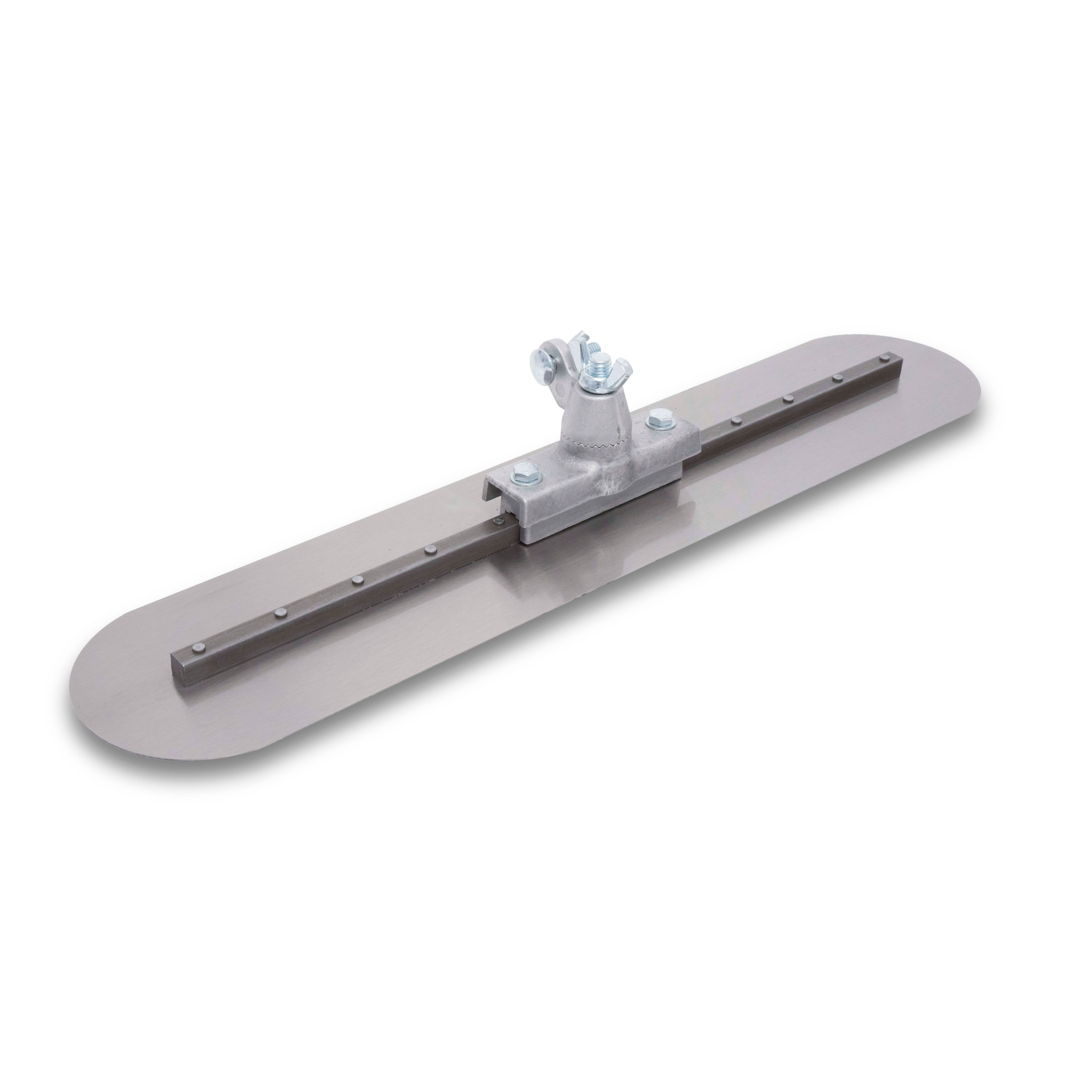 Marshalltown MC24RAA 24in x 5in Round End Fresno Trowel with All Angle Clevis Bracket MC24RAA