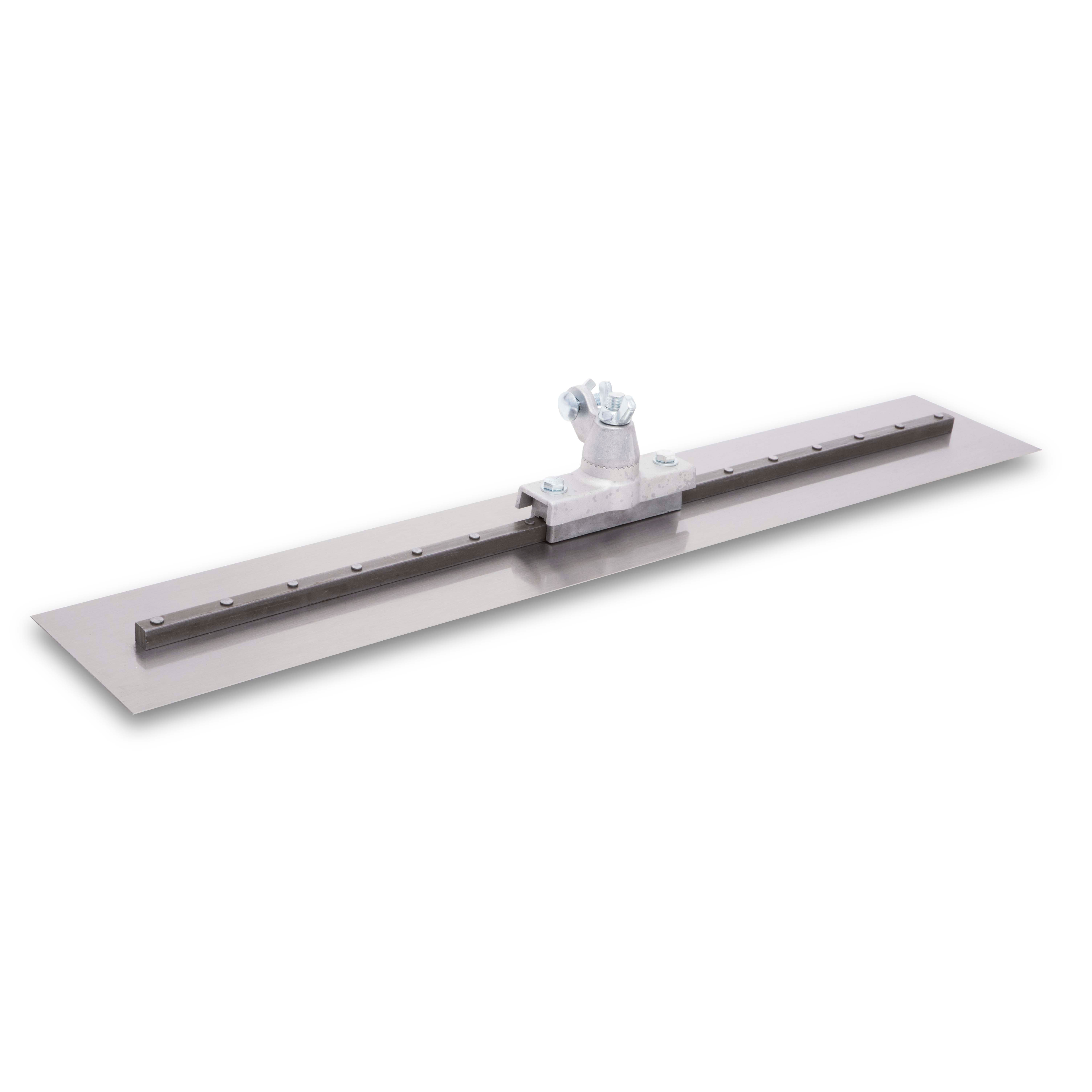 Marshalltown MC30AA 30in x 5in Square End Fresno Trowel with All Angle Clevis Bracket MC30AA