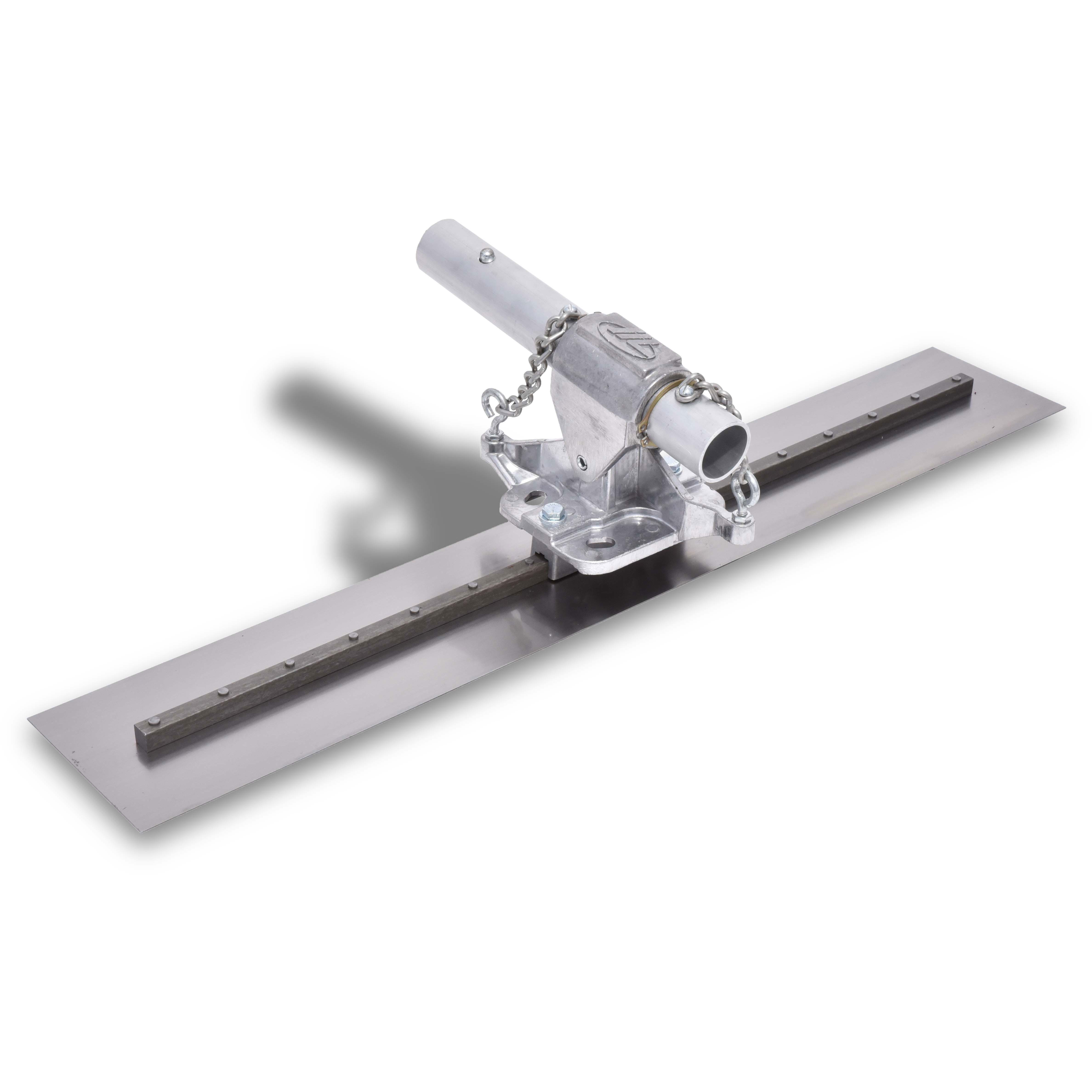 Marshalltown MC30RL 30in x 5in Square End Fresno Trowel with RotoLeveler RL6 Bracket MC30RL