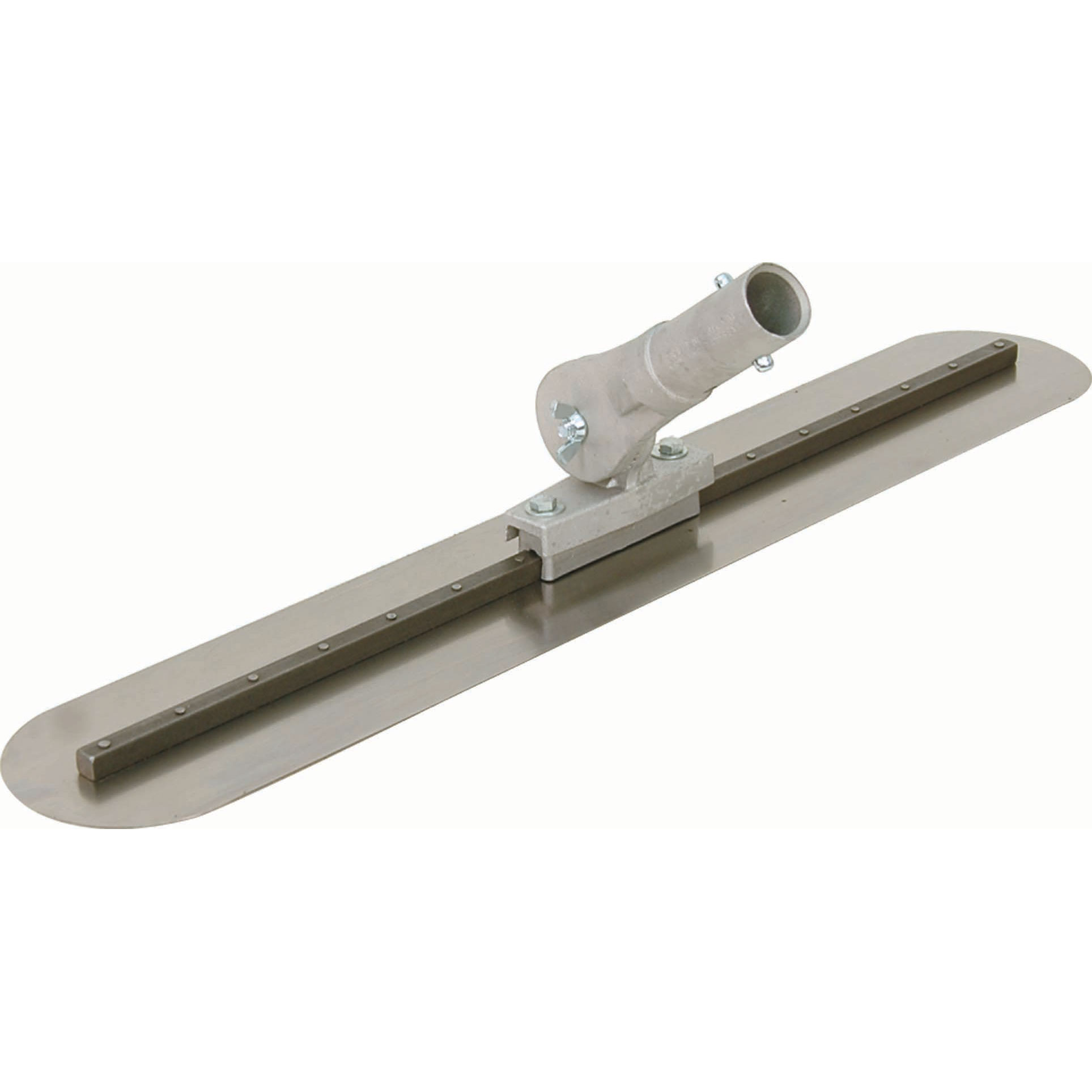 Marshalltown MC30RPBA 30in x 5in Round End Fresno Trowel Adjustable Push Button Bracket MC30RPBA