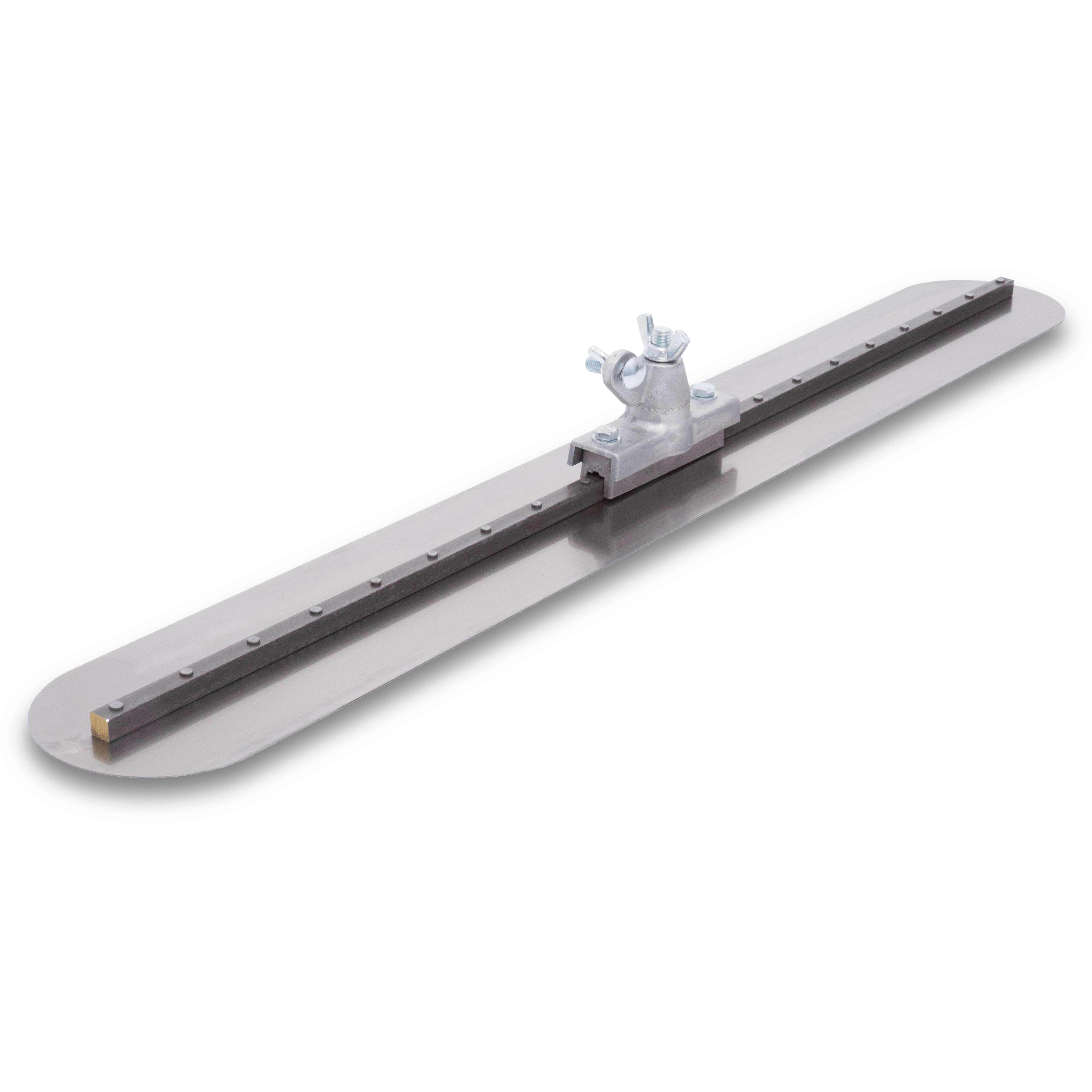 Marshalltown MC36RAA 36in x 5in Round End Fresno Trowel with All Angle Clevis Bracket MC36RAA