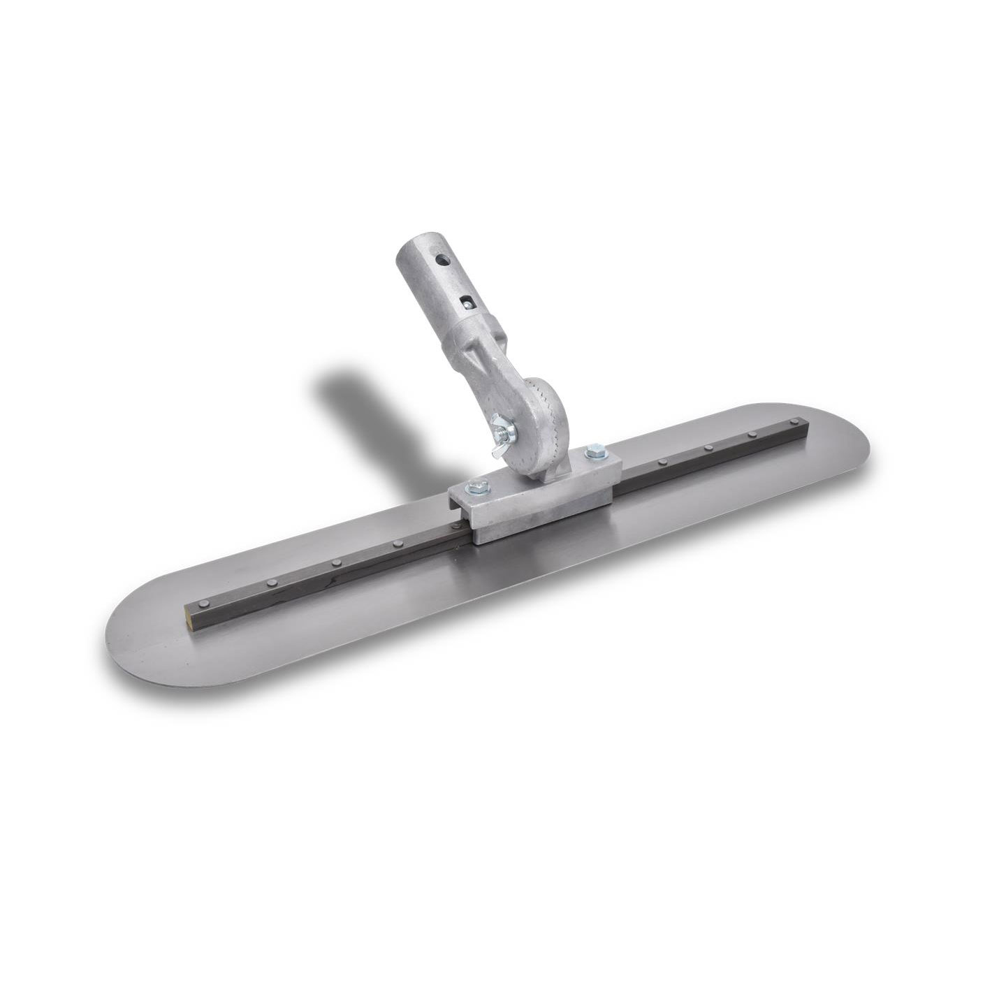 Marshalltown MC36RPBA 36in. x 5in. Round End Fresno Trowel Adjustable Push Button Bracket MAT-MC36RPBA