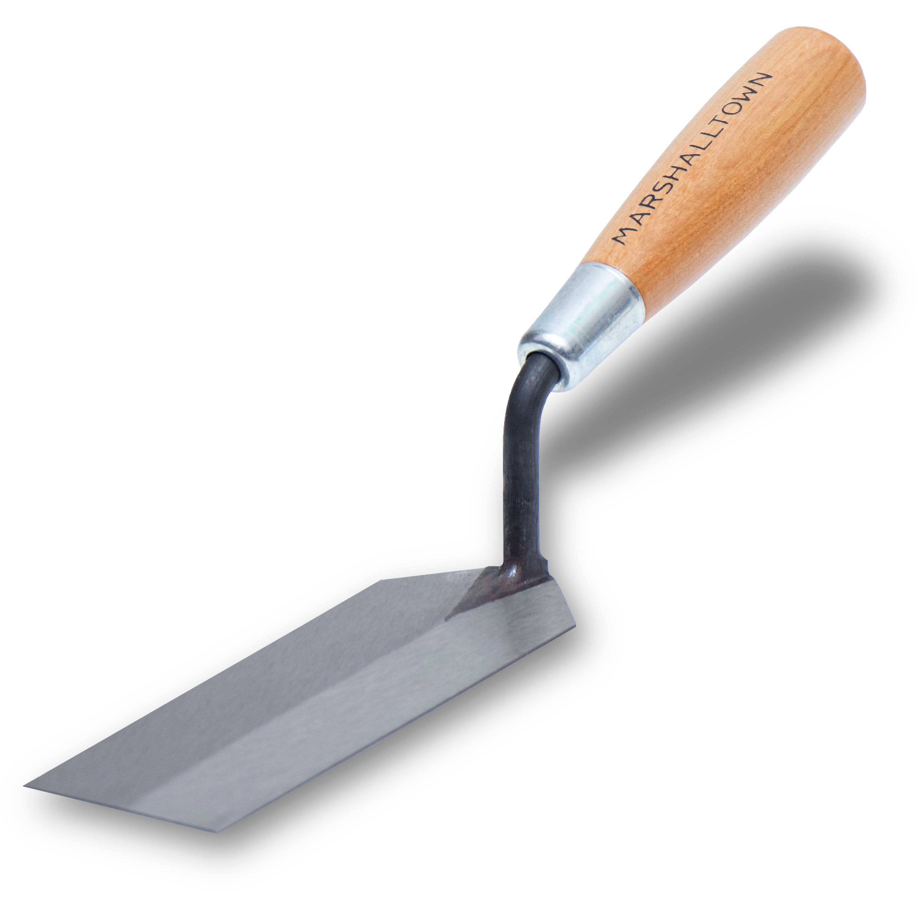 56 Marshalltown - 6in X 2in Margin Trowel w/Wood Handle 56