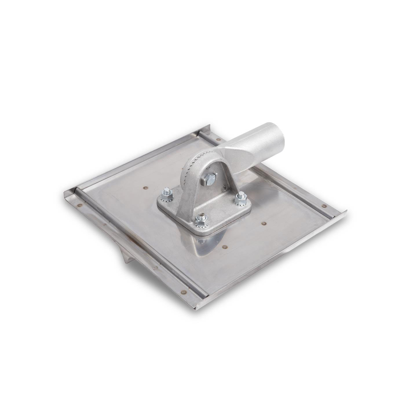 Marshalltown CG101234W 10in. x 10in Stainless Steel Walking Chicago Groover, 1/2R, 3/4D MAT-CG101234W