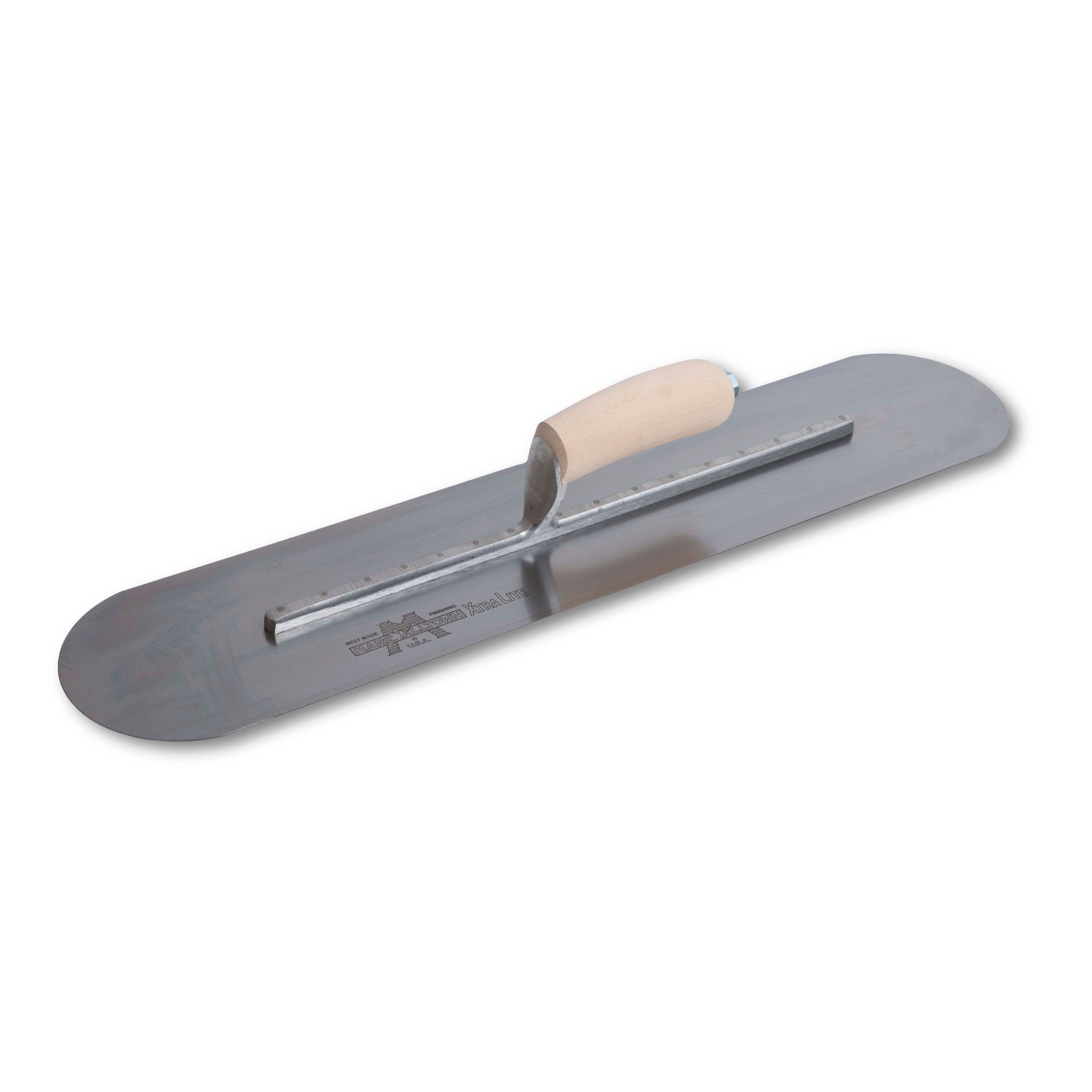 Marshalltown MXS245FR 24in. x 5in. Finishing Trl-Fully Rounded Curved Wood Handle MAT-MXS245FR