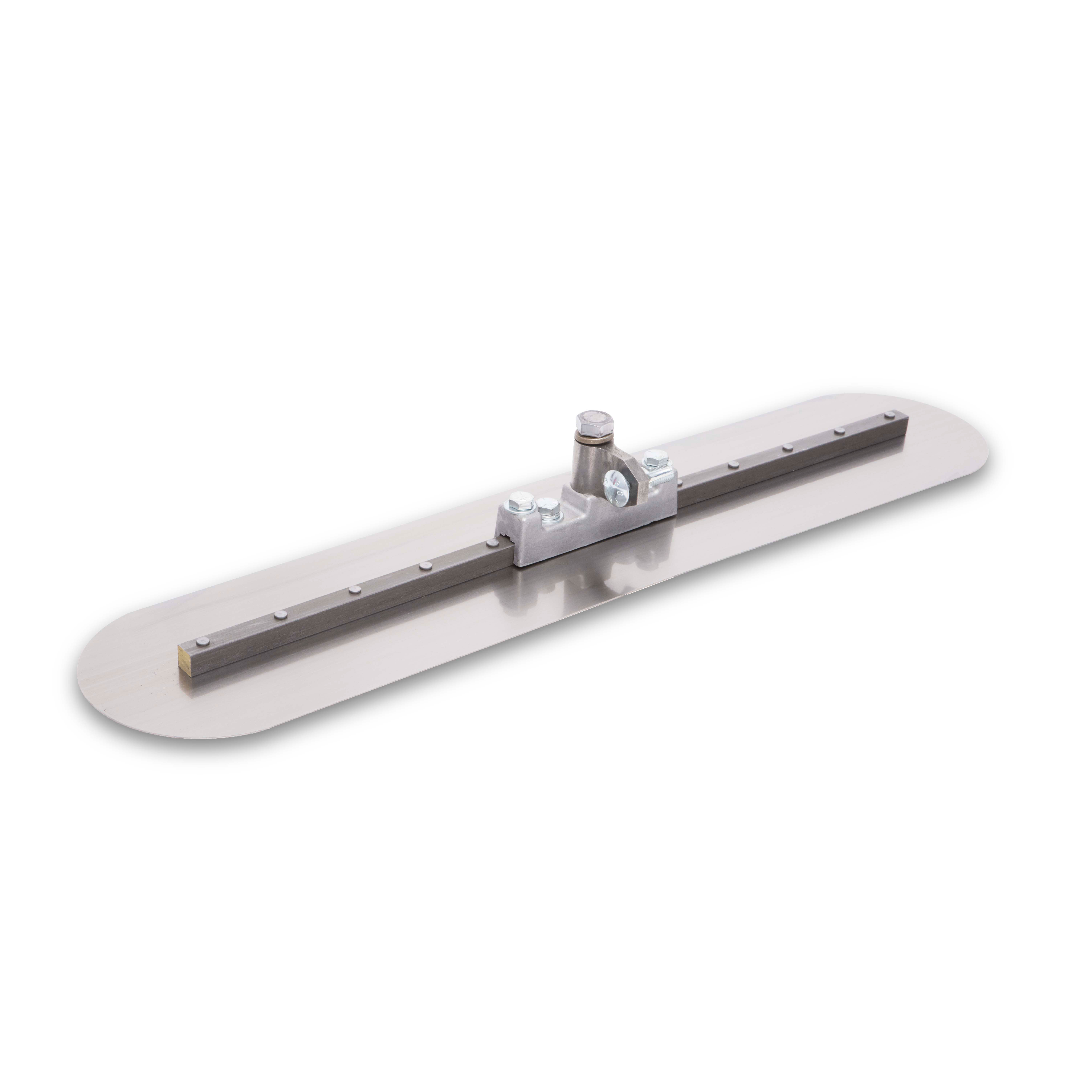 Marshalltown M3142 24in x 5in Round End Gunite Fresno with Multi-Mount Swivel Adapter M3142