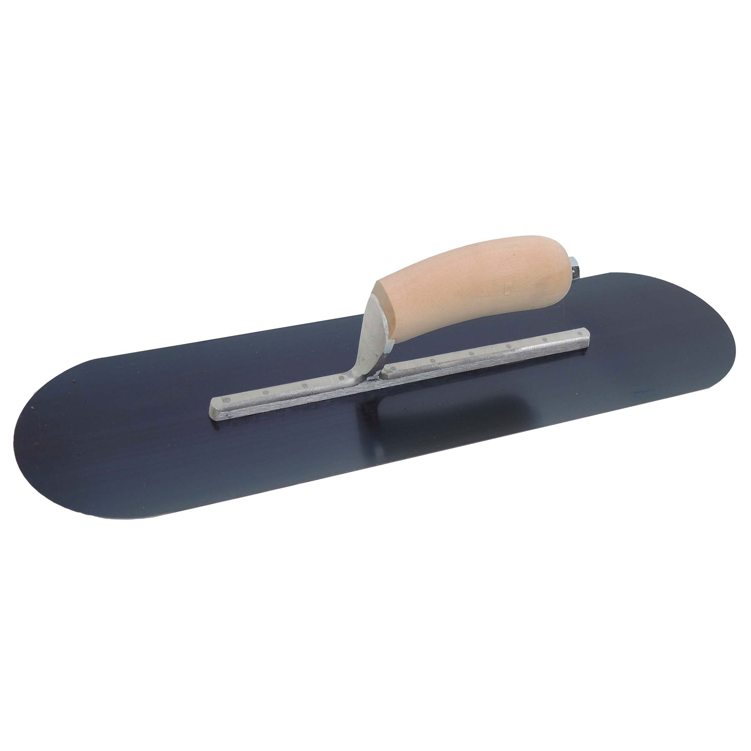 Marshalltown SP815B 18in x 5in Blue Steel Pool Trowel with Wood Handle SP815B