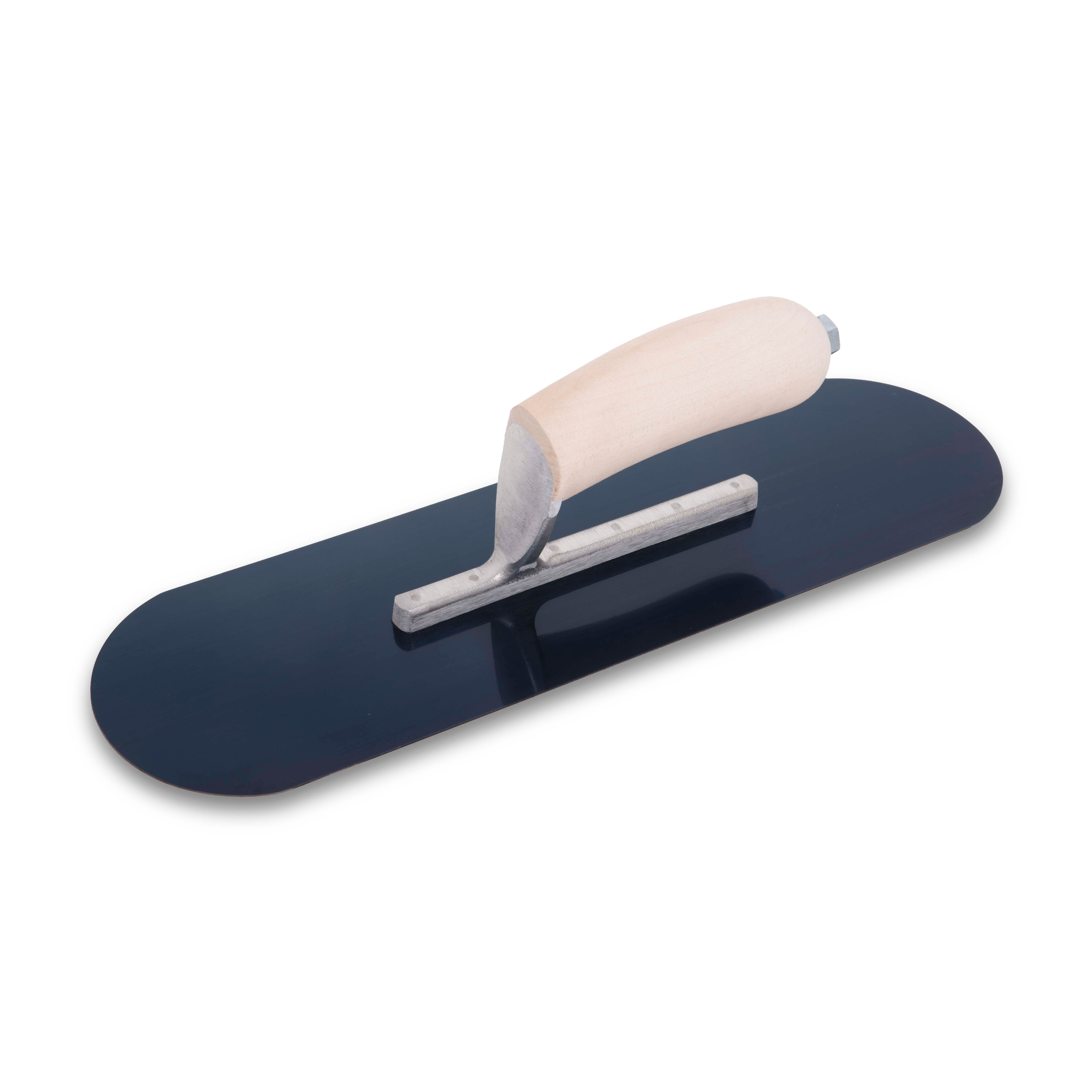 Marshalltown SP14B 14in. x 4in. Blue Steel Pool Trowel MAT-SP14B