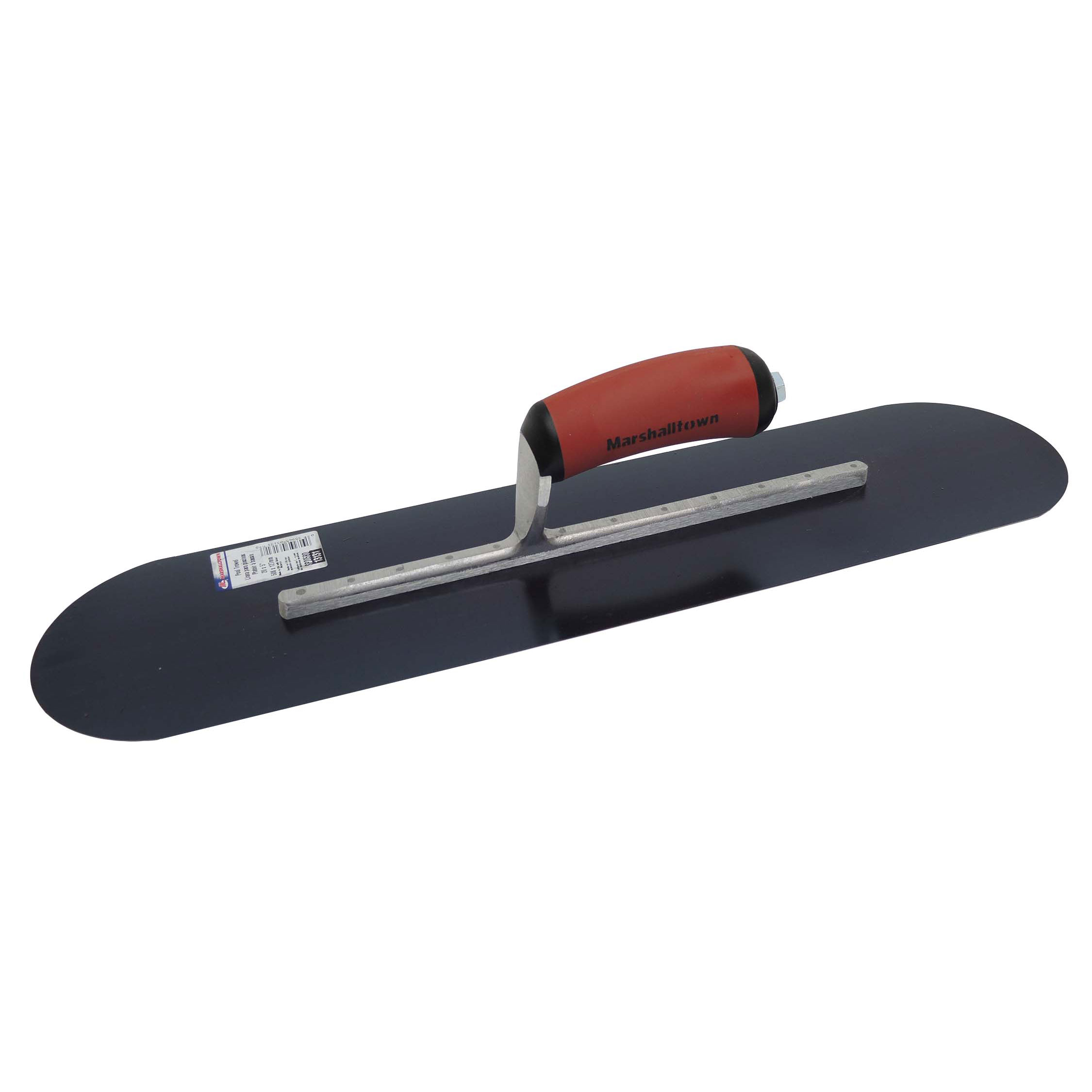 Marshalltown SP205BD 20in x 5in Blue Steel Pool Trowel with DuraSoft Handle SP205BD