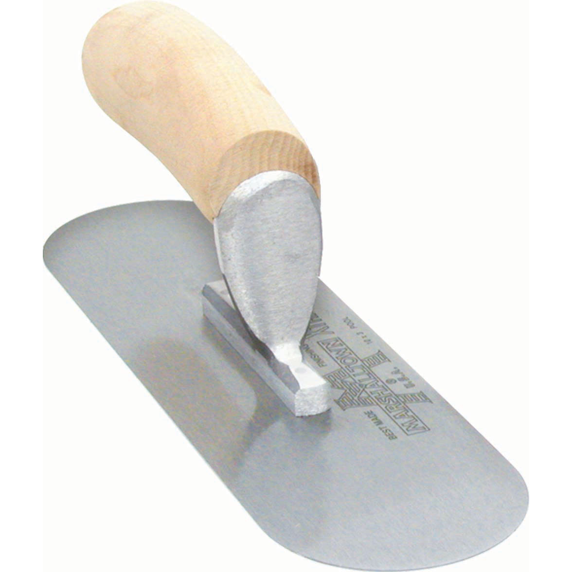 Marshalltown SP10P 10in x 3in PoolSaver Trowel with Wood Handle SP10P