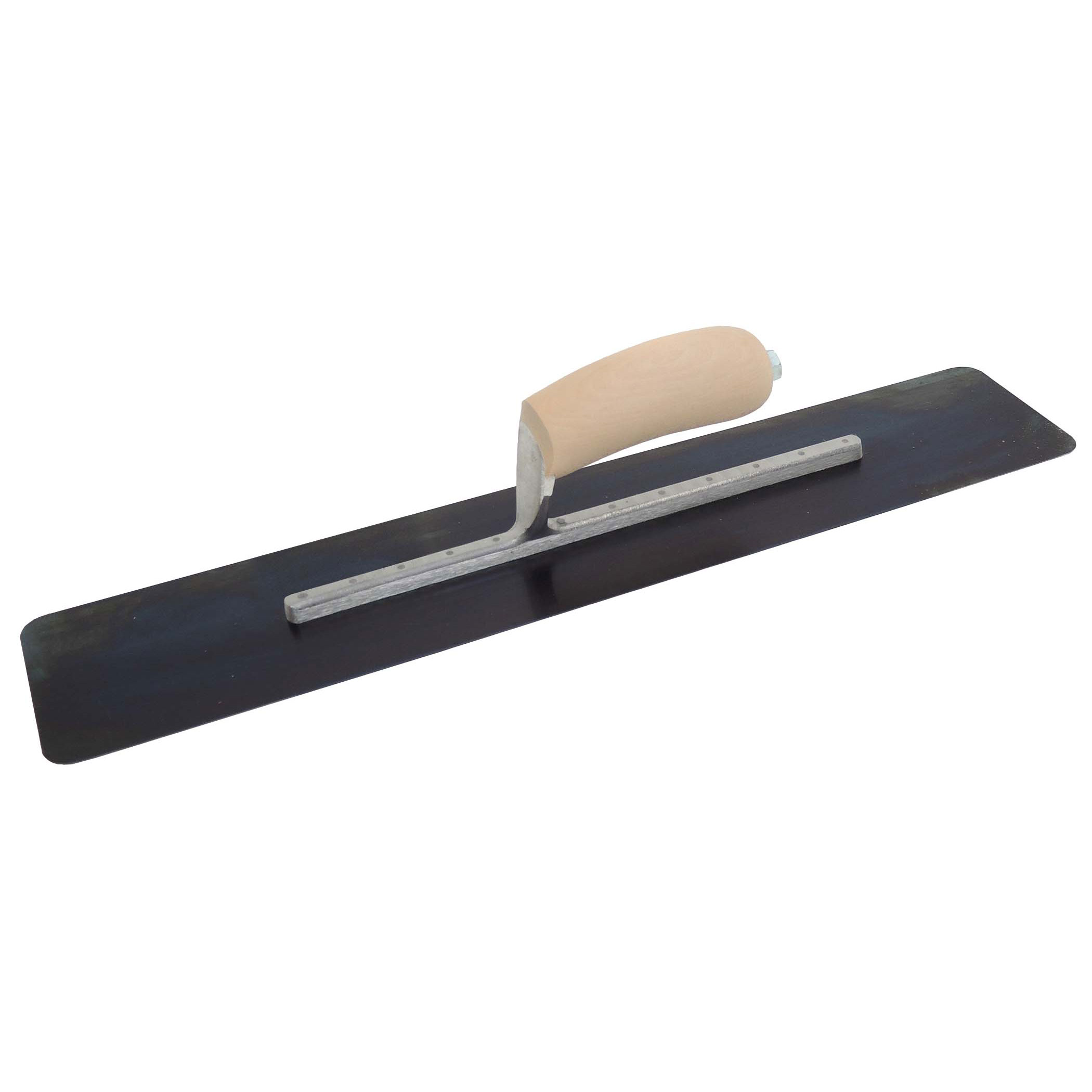 Marshalltown SP20BSER12 20in x 4in Flat End Trowel with Exposed Rivet Trowels and Wood Handle SP20BSER12