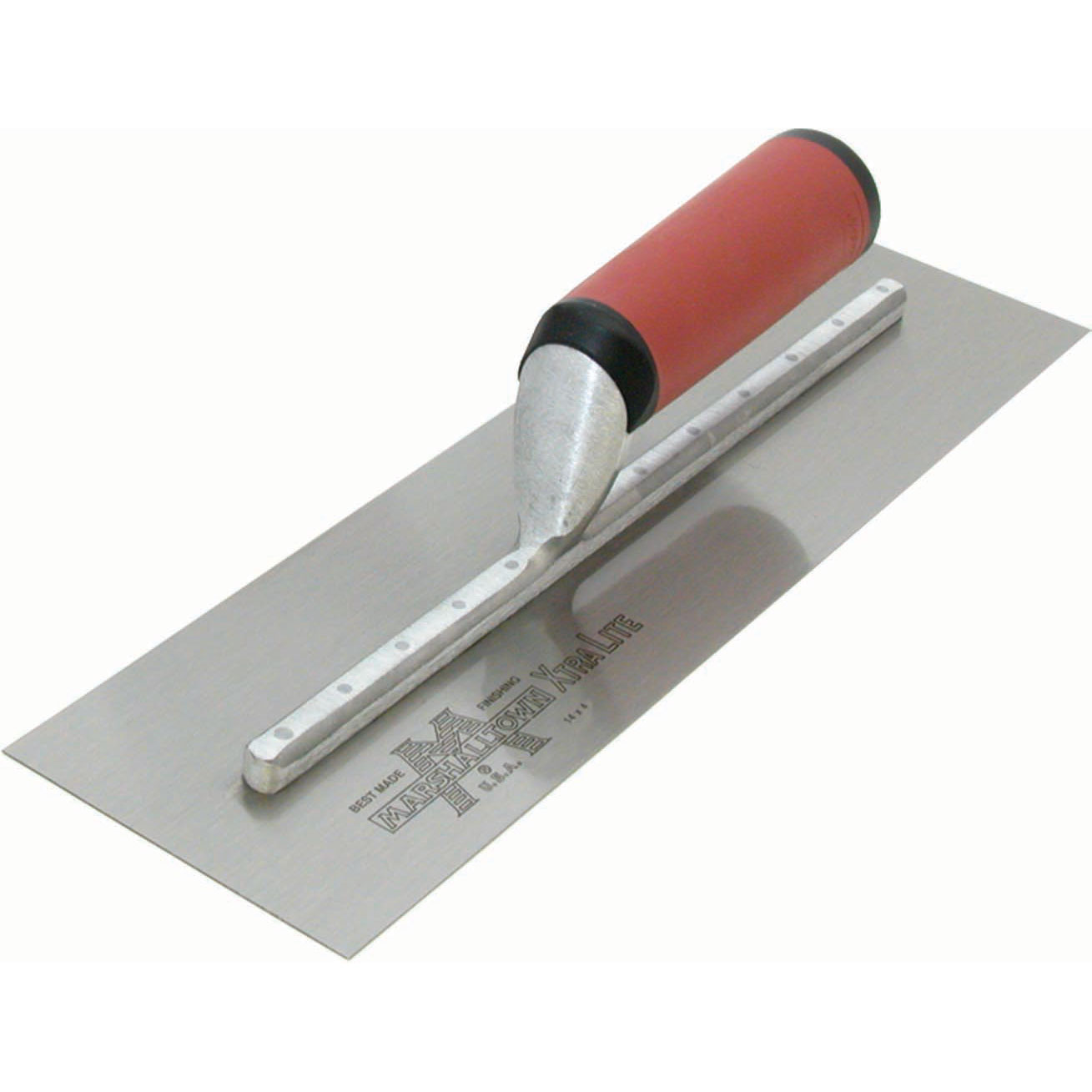 Marshalltown MX81D 18in x 4in Finishing Trowel with Straight DuraSoft Handle MX81D