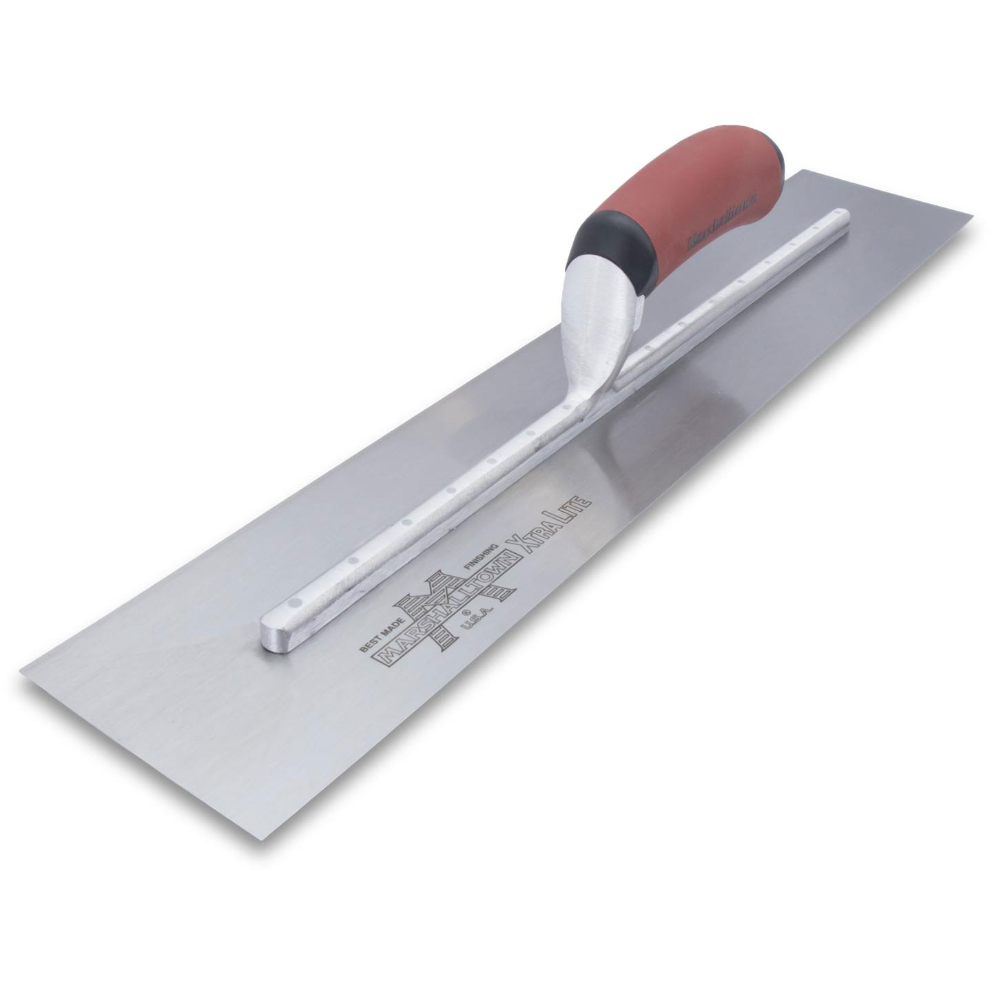 Marshalltown MXS20D 20in. x 4in. Finishing Trowel Curved DuraSoft Handle MAT-MXS20D
